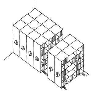 rafturi arhiva mobila