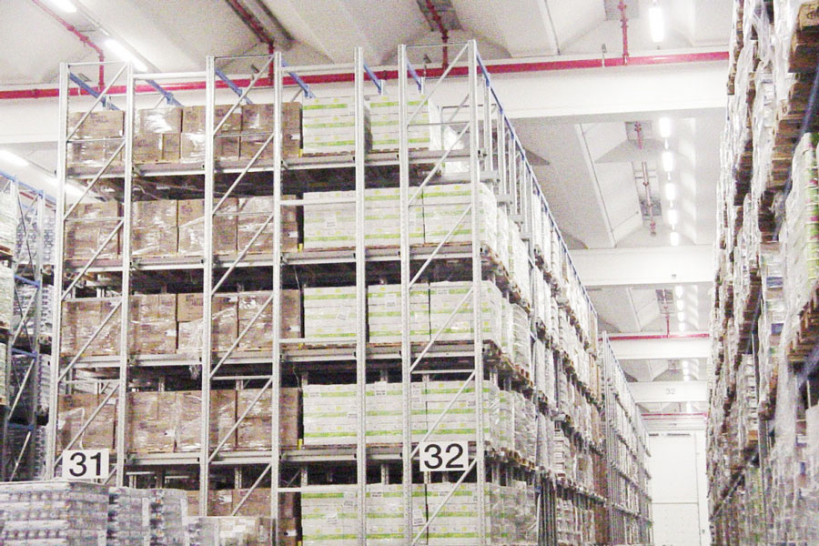 rafturi pentru depozitare paletizata drive in