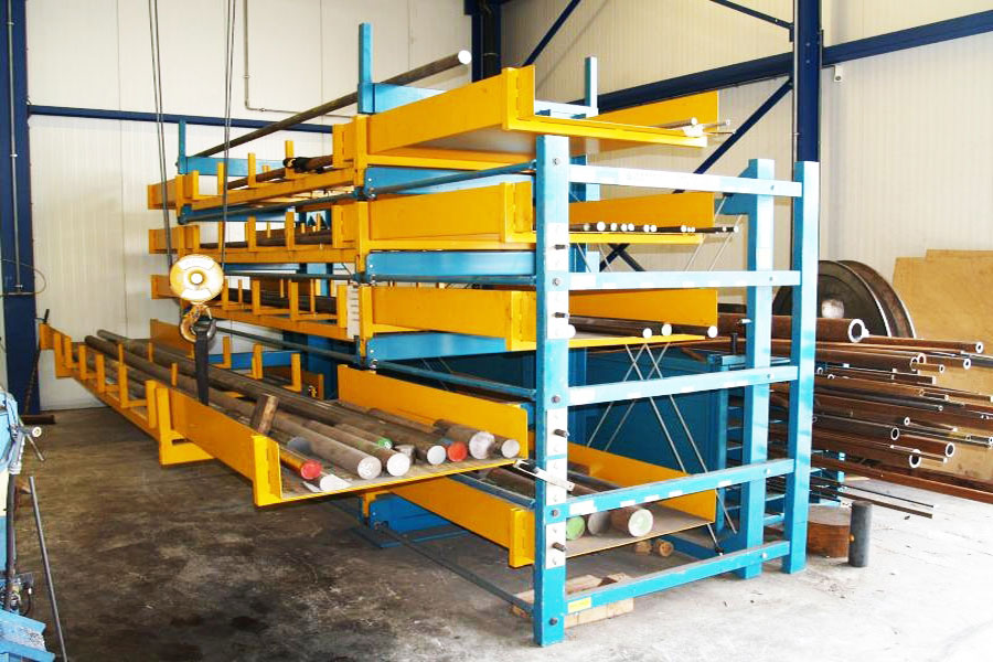 rafturi cu polite extractabile