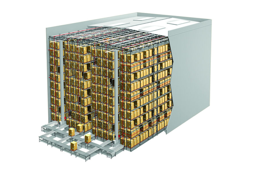 rafturi pentru depozitare paletizata autoportante