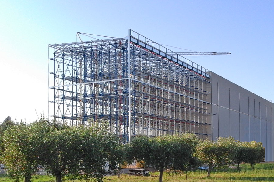 rafturi pentru depozitare paletizata autoportante