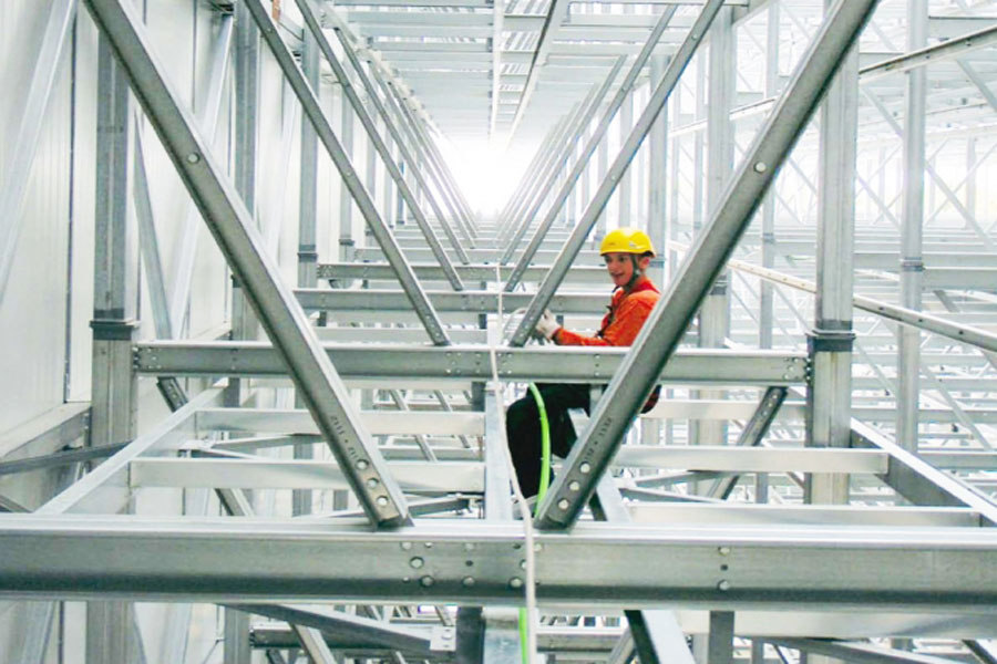 rafturi pentru depozitare paletizata autoportante