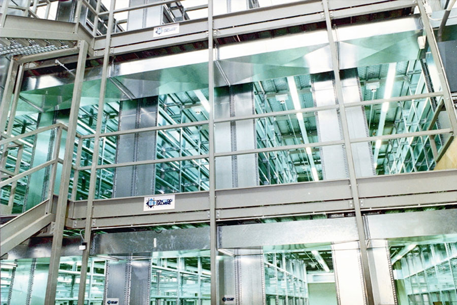 rafturi pentru sarcini mici de tip mezanin